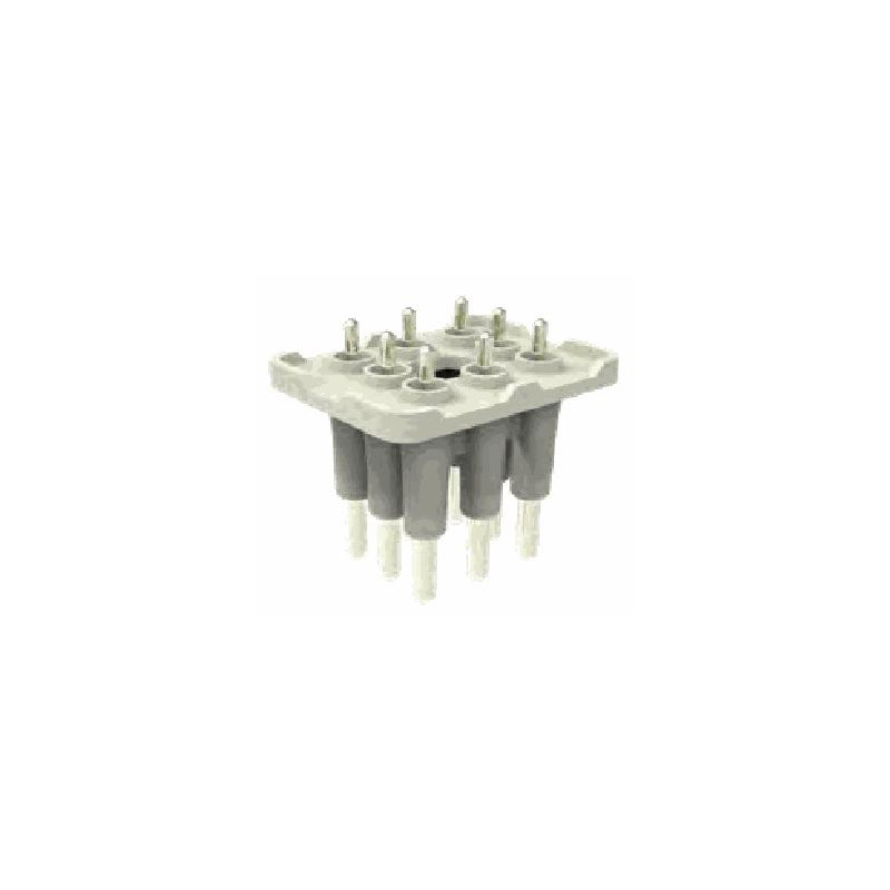 Adaptateur pcb, Raccordement à souder, 16A, Polycarbonate